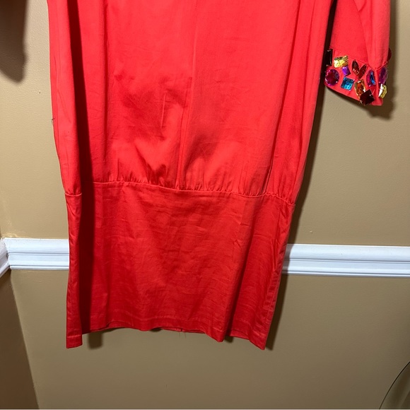 Newport News red gem dress size 12 NWT - Picture 6 of 11